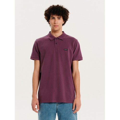 Πόλο Emerson 251.EM35.59 Mauve Purple Πόλο Emerson 251.EM35.59 Mauve Purple