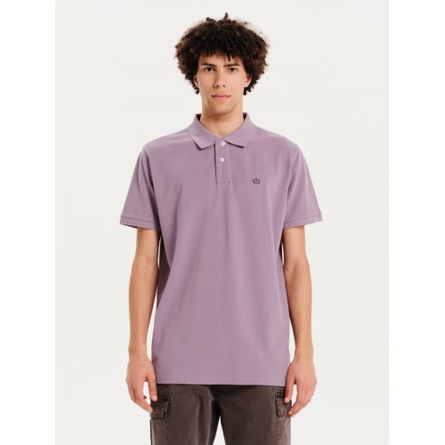 Πόλο Emerson 251.EM35.69 Lavender Pink Πόλο Emerson 251.EM35.69 Lavender Pink