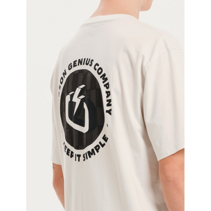 Μπλούζα Emerson 251.EM33.04 Frosty White T-Shirt