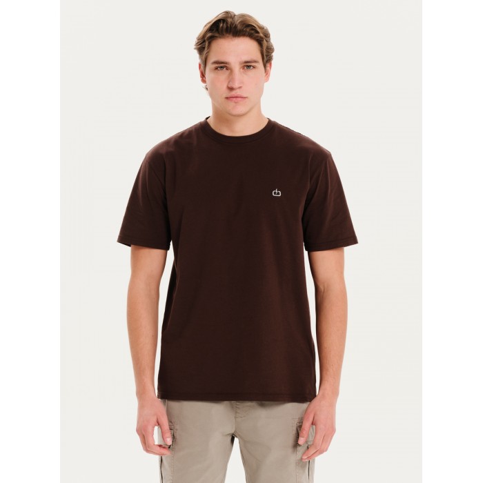 Μπλούζα Emerson 251.EM33.122 Chocolate Plum T-Shirt