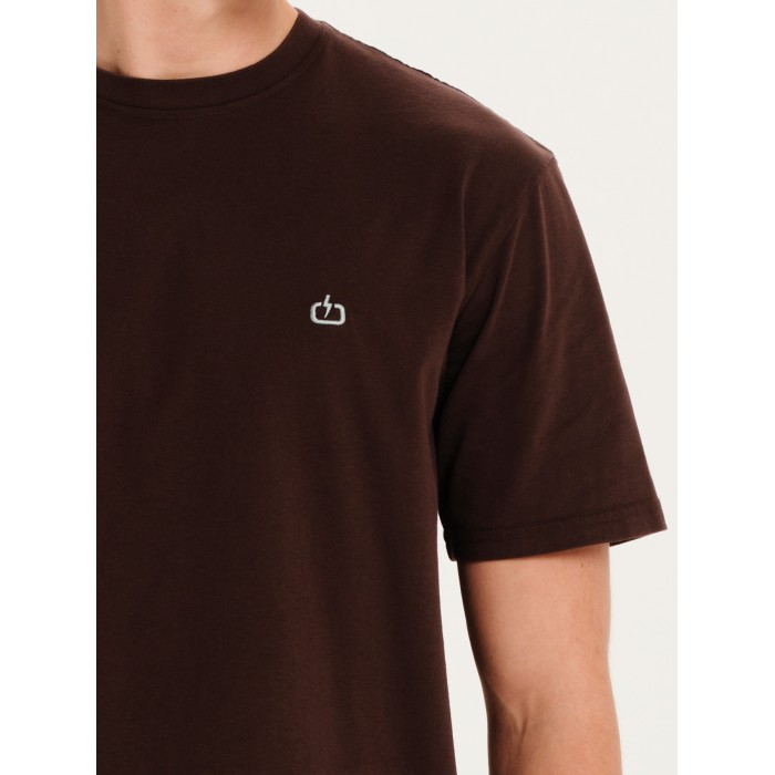 Μπλούζα Emerson 251.EM33.122 Chocolate Plum T-Shirt