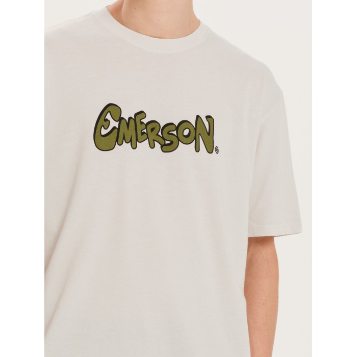 Μπλούζα Emerson 251.EM33.24 Frosty White T-Shirt