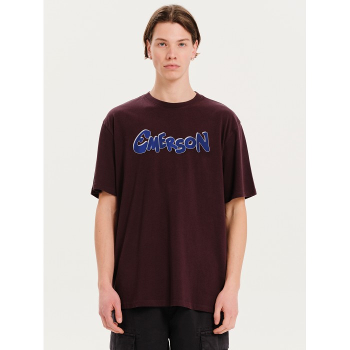 Μπλούζα Emerson 251.EM33.24 Wine T-Shirt Μπλούζα Emerson 251.EM33.24 Wine T-Shirt