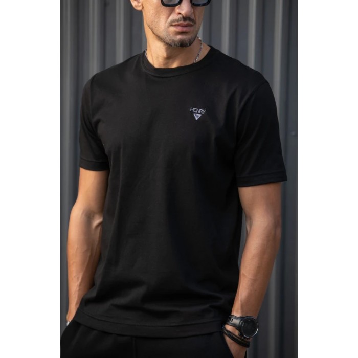 Μπλούζα Henry 3-730 Black T-Shirt