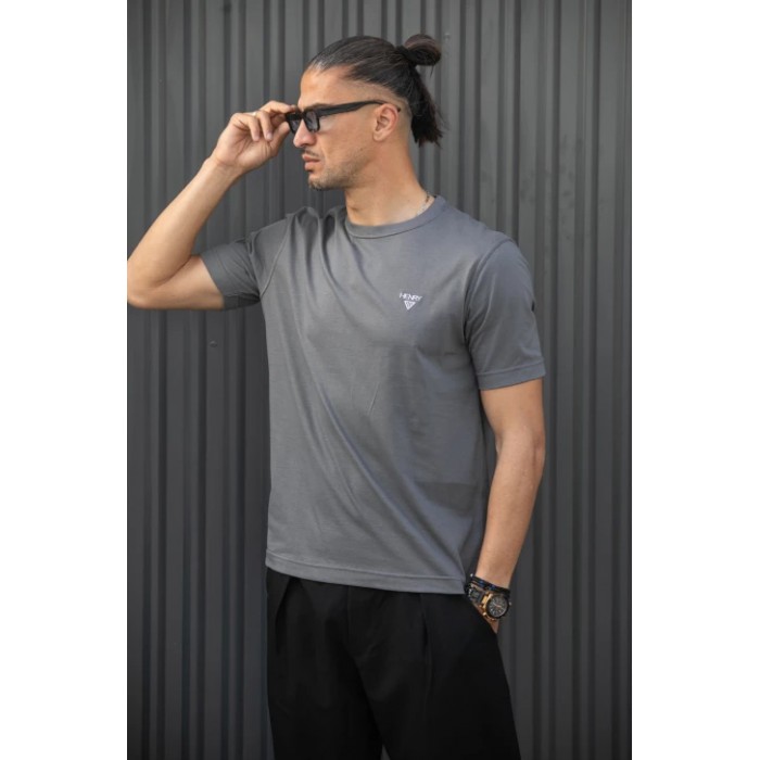 Μπλούζα Henry 3-730 Grey  T-Shirt
