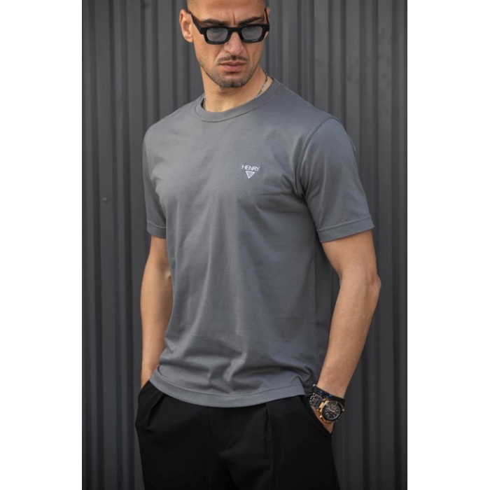 Μπλούζα Henry 3-730 Grey  T-Shirt