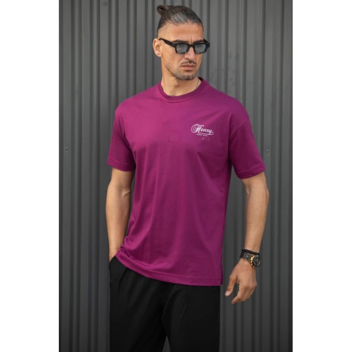 Μπλούζα Henry 3-740 Magenta T-Shirt