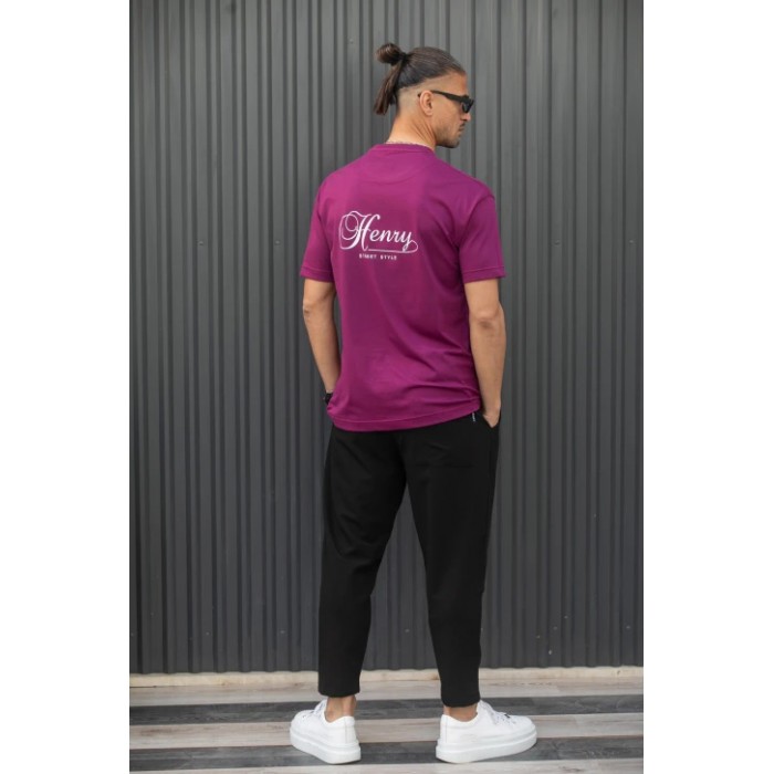 Μπλούζα Henry 3-740 Magenta T-Shirt