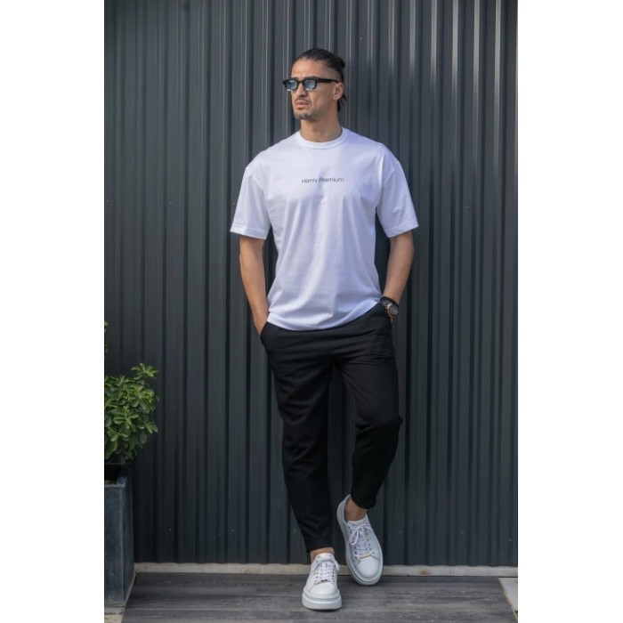 Μπλούζα Henry 3-722White T-Shirt