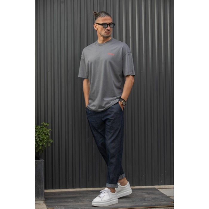 Μπλούζα Henry 3-705 Grey T-Shirt