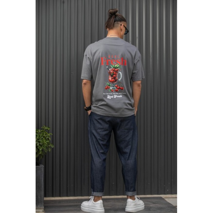 Μπλούζα Henry 3-705 Grey T-Shirt