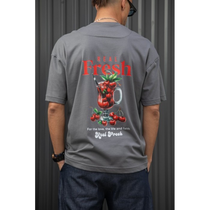 Μπλούζα Henry 3-705 Grey T-Shirt