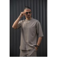 Πουκάμισο Overshirt Henry 9-100 Πούρο 