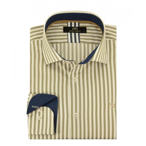 Πουκάμισο Makis Tselios P4021.3 Olive