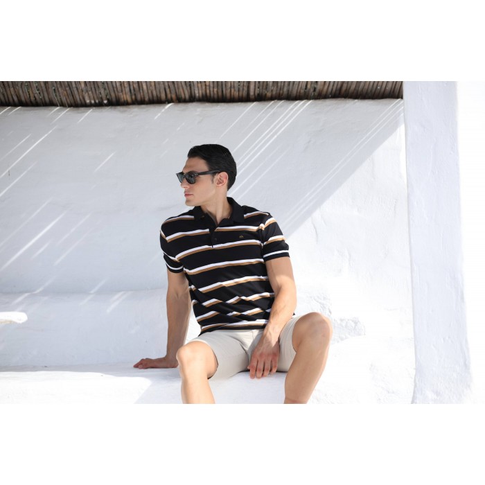 Πόλο Makis Tselios P1565.3 Black Polo