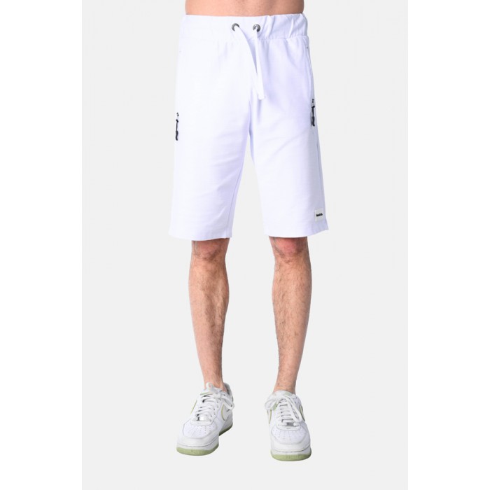 Βερμούδα Paco Co 2431410-02 White Βερμούδες