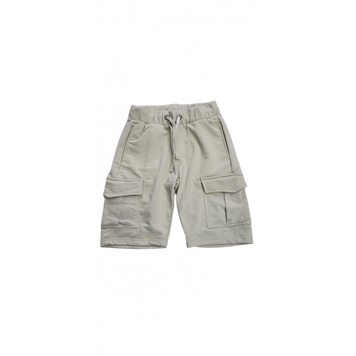 Βερμούδα Cargo Paco Co 2431864 Beige Βερμούδες