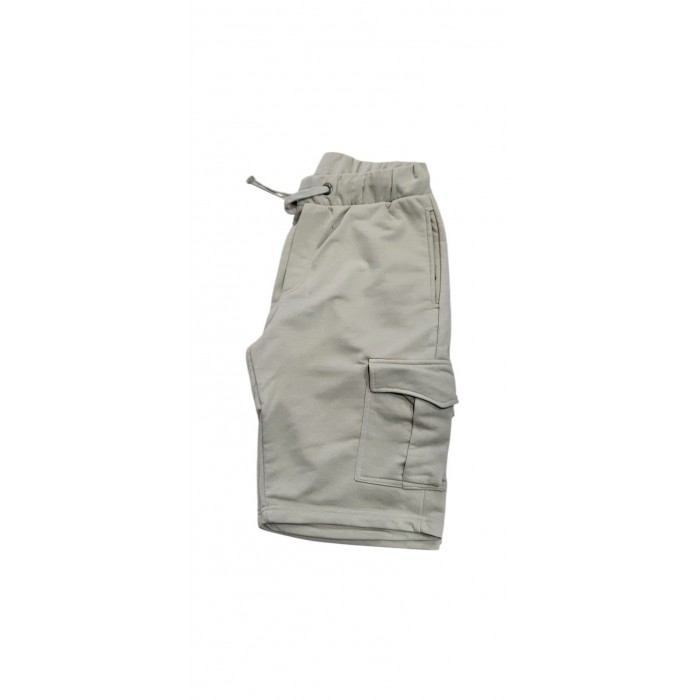Βερμούδα Cargo Paco Co 2431864 Beige Βερμούδες