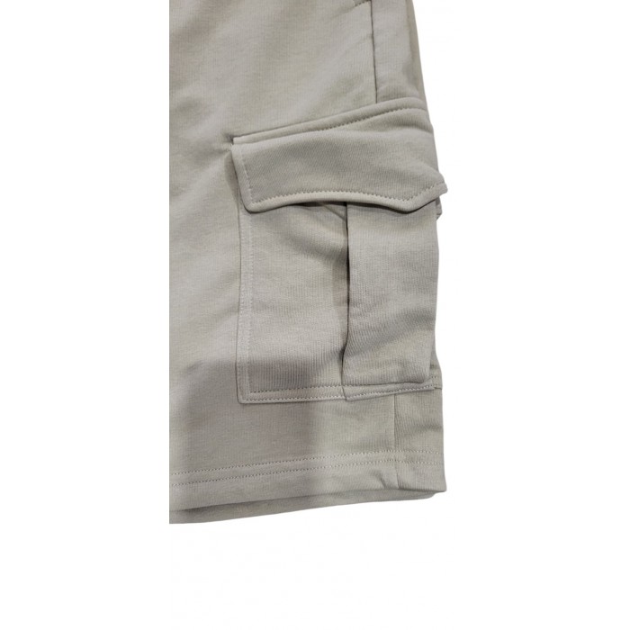 Βερμούδα Cargo Paco Co 2431864 Beige Βερμούδες