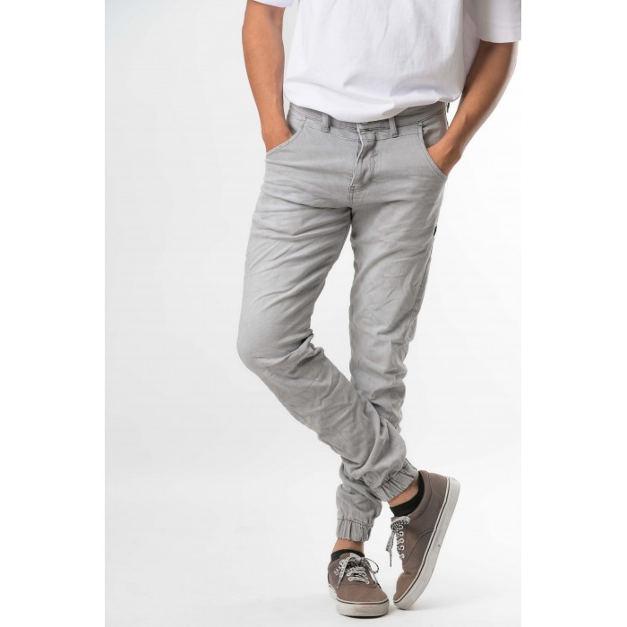 Παντελόνι Jean Λάστιχο Profil 815 Light Grey Jeans