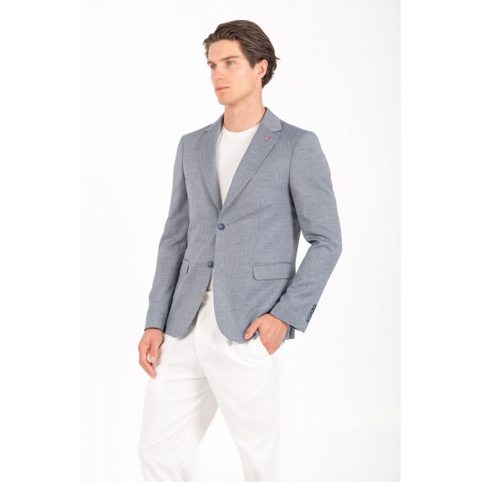 Σακάκι Vittorio 900-25-BAHAMA Blue Σακάκι-Κοστούμι 