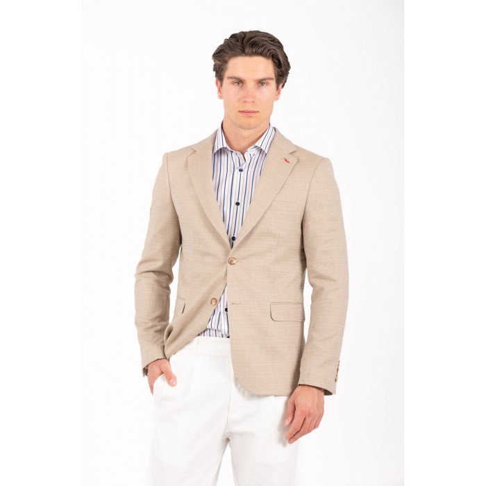 Σακάκι Vittorio 900-25-BAHAMA Beige Σακάκι-Κοστούμι 