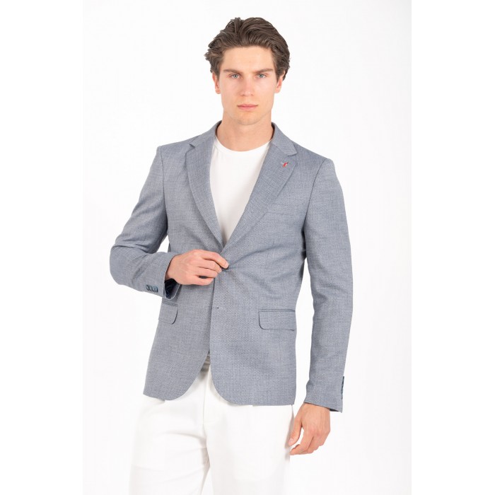 Σακάκι Vittorio 900-25-BAHAMA Blue Σακάκι-Κοστούμι 