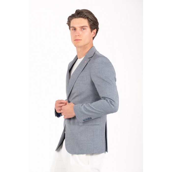 Σακάκι Vittorio 900-25-BAHAMA Blue Σακάκι-Κοστούμι 
