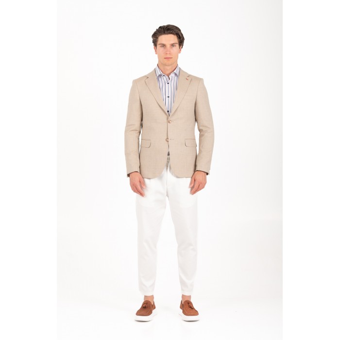 Σακάκι Vittorio 900-25-BAHAMA Beige Σακάκι-Κοστούμι 