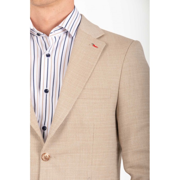 Σακάκι Vittorio 900-25-BAHAMA Beige Σακάκι-Κοστούμι 