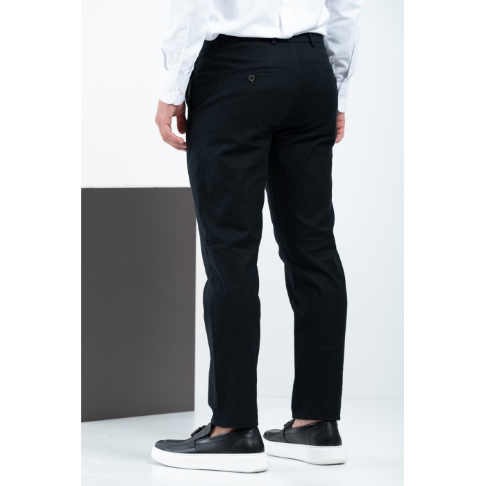 Παντελόνι Vittorio 500-24-NOBILE Black Chinos