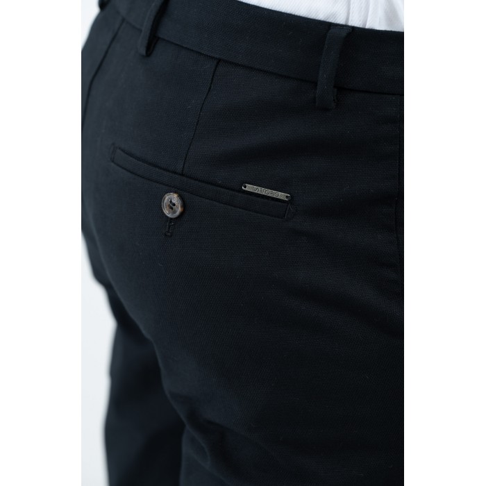 Παντελόνι Vittorio 500-24-NOBILE Black Chinos