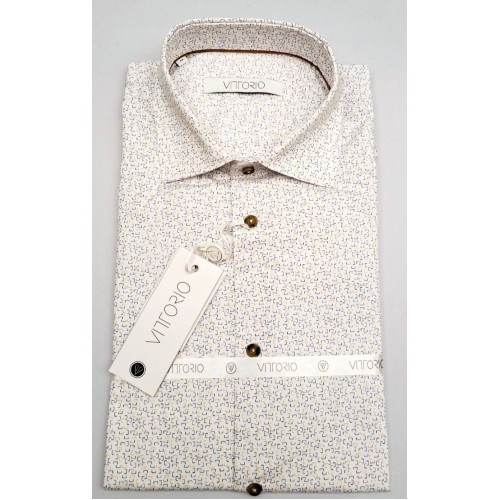 Πουκάμισο Vittorio 800-24-505 White