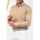 Πουκάμισο Vittorio 800-24-001 Beige Μακρυμάνικα Πουκάμισα