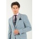 Κοστούμι Vittorio 100-25-ROMA Light Blue Σακάκι-Κοστούμι 