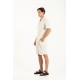 Πουκάμισο Overshirt Vittorio 800-25-BARENO Off White Μακρυμάνικα Πουκάμισα