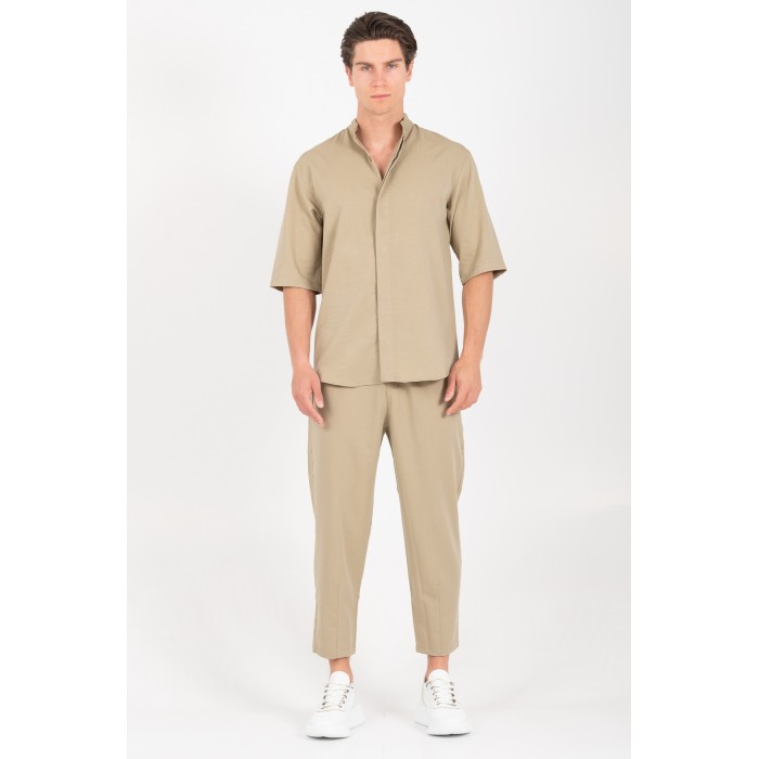 Πουκάμισο Overshirt Vittorio 300-25-MIRO Olive  Μακρυμάνικα Πουκάμισα