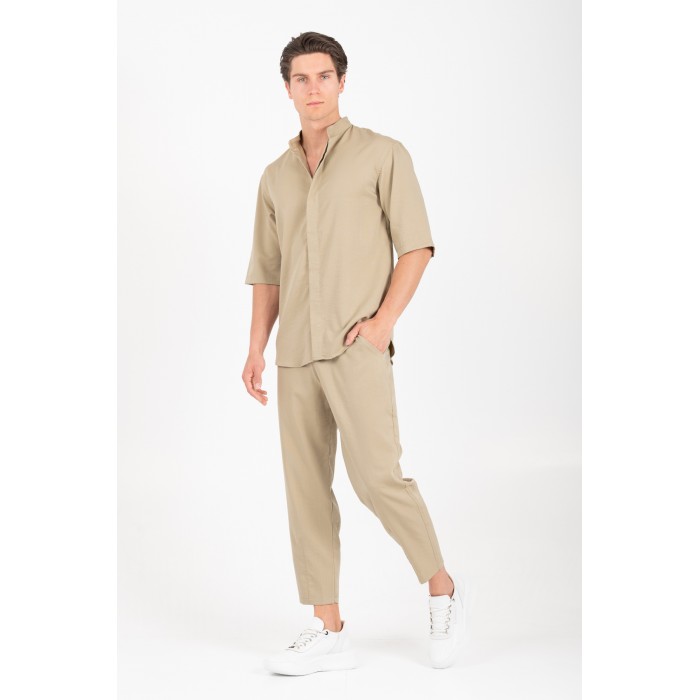 Πουκάμισο Overshirt Vittorio 300-25-MIRO Olive  Μακρυμάνικα Πουκάμισα