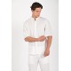 Πουκάμισο Overshirt Vittorio 300-25-MIRO White Μακρυμάνικα Πουκάμισα
