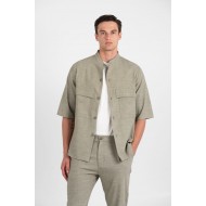 Πουκάμισο Overshirt Vittorio 300-25-BOSA Olive