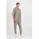 Πουκάμισο Overshirt Vittorio 300-25-BOSA Olive Μακρυμάνικα Πουκάμισα