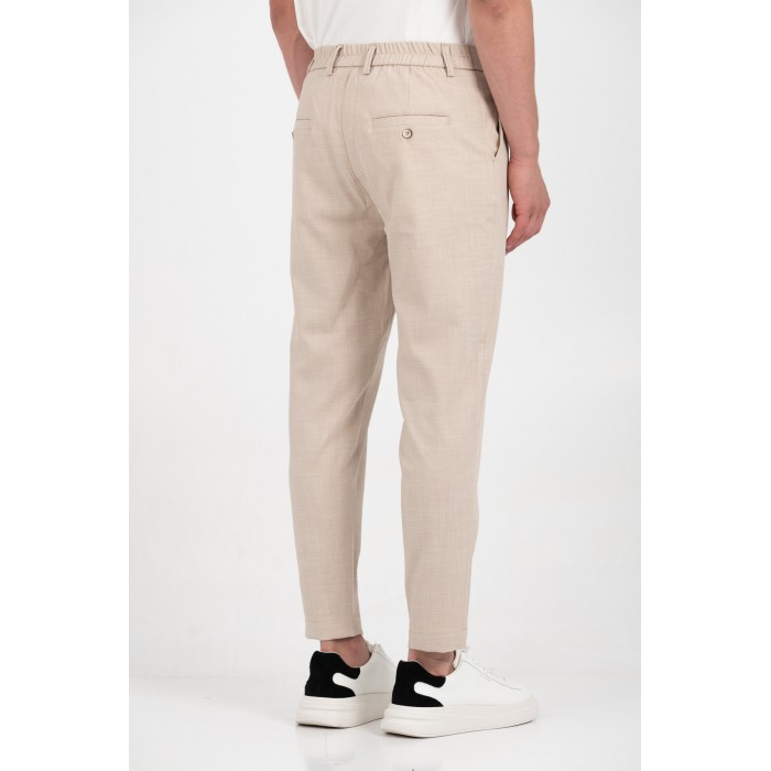 Παντελόνι Vittorio 500-25-BOSA Beige Παντελόνια