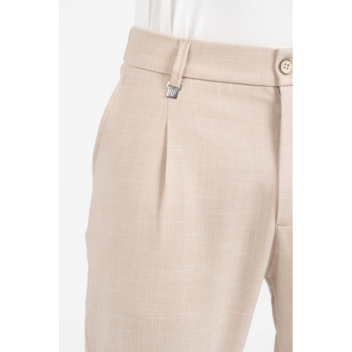 Παντελόνι Vittorio 500-25-BOSA Beige Παντελόνια