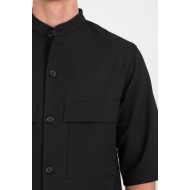 Πουκάμισο Overshirt Vittorio 300-25-BOSA Black