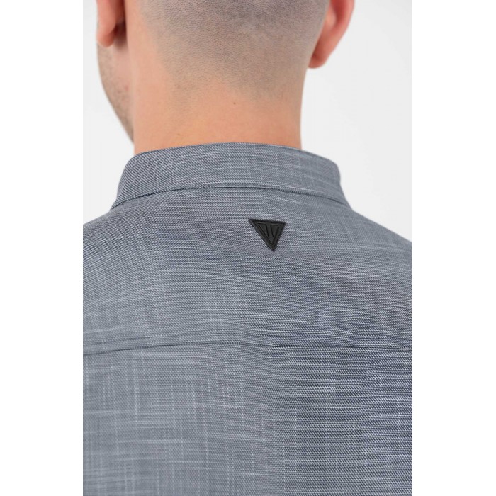 Πουκάμισο Overshirt Vittorio 300-25-BOSA Indigo Μακρυμάνικα Πουκάμισα