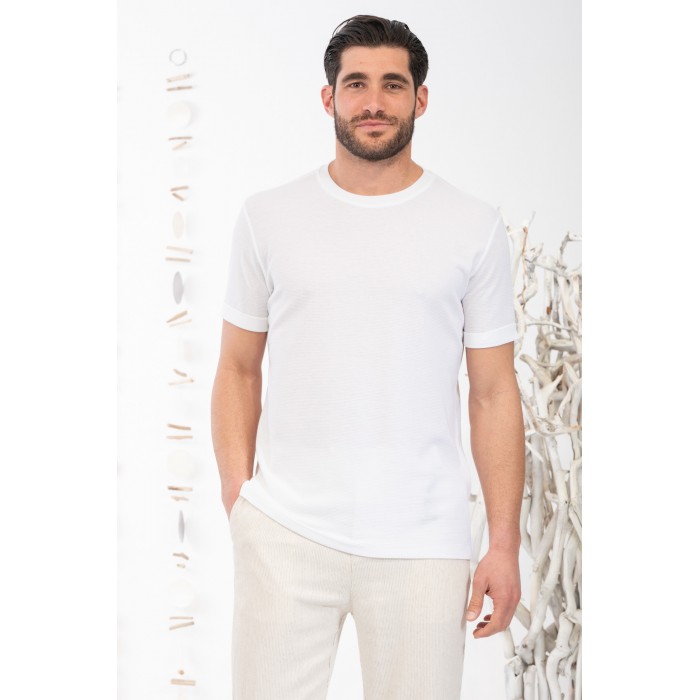 Μπλούζα Vittorio 200-25-023 White T-Shirt