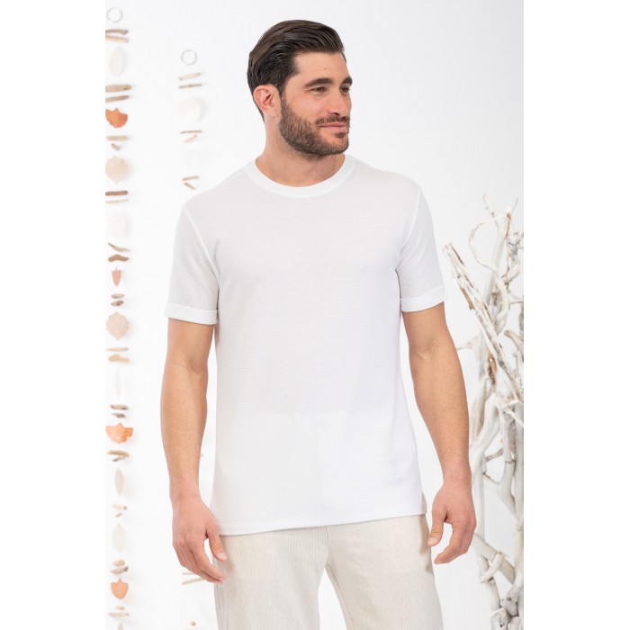 Μπλούζα Vittorio 200-25-023 White T-Shirt
