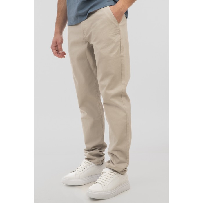 Παντελόνι Chinos Rebase 251RCP-4028 Ice Grey Παντελόνια