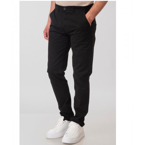 Παντελόνι Chinos Rebase 251RCP-4028 Black Παντελόνι Chinos Rebase 251RCP-4028 Black