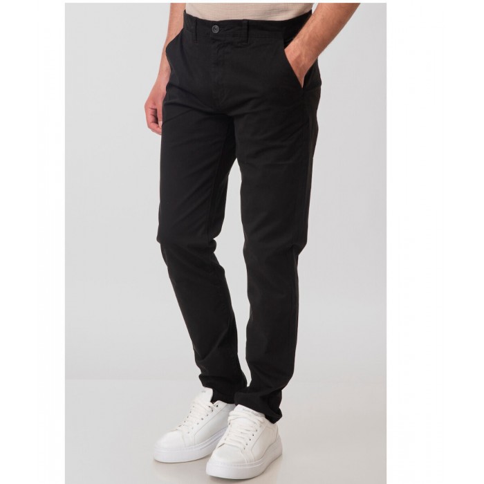 Παντελόνι Chinos Rebase 251RCP-4028 Black Παντελόνια